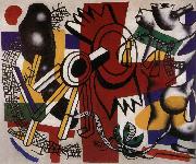 Fernard Leger Goodbye New York oil painting